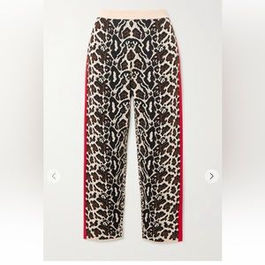 Stella McCartney Intarsia knitted track pants